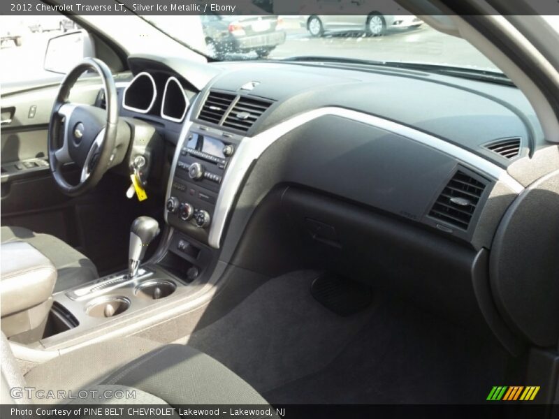 Silver Ice Metallic / Ebony 2012 Chevrolet Traverse LT
