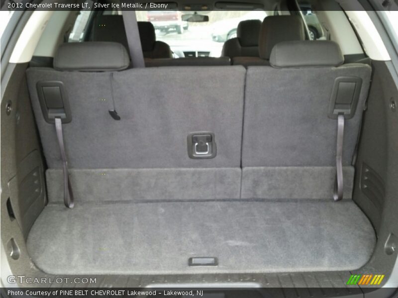Silver Ice Metallic / Ebony 2012 Chevrolet Traverse LT