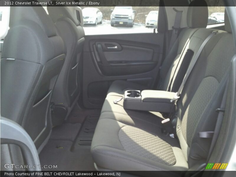 Silver Ice Metallic / Ebony 2012 Chevrolet Traverse LT