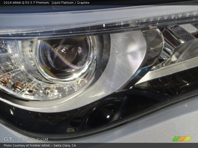 Liquid Platinum / Graphite 2014 Infiniti Q 50 3.7 Premium