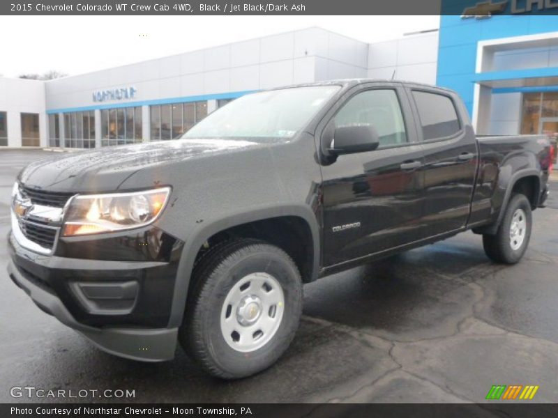 Black / Jet Black/Dark Ash 2015 Chevrolet Colorado WT Crew Cab 4WD