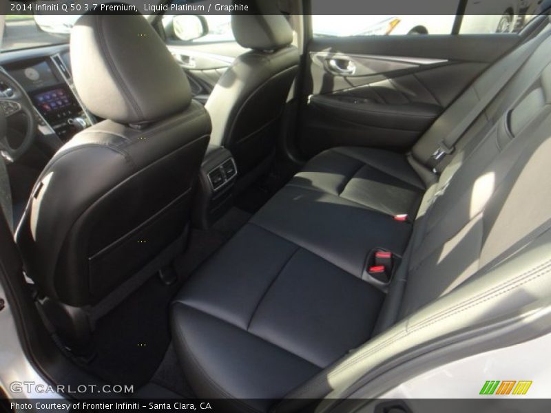 Liquid Platinum / Graphite 2014 Infiniti Q 50 3.7 Premium