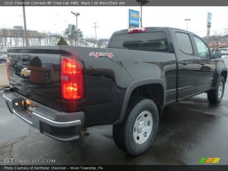 Black / Jet Black/Dark Ash 2015 Chevrolet Colorado WT Crew Cab 4WD