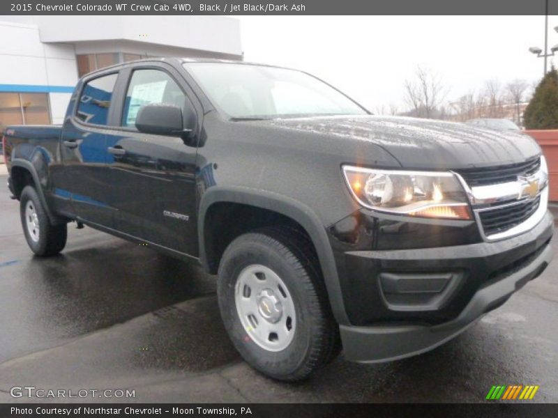 Black / Jet Black/Dark Ash 2015 Chevrolet Colorado WT Crew Cab 4WD