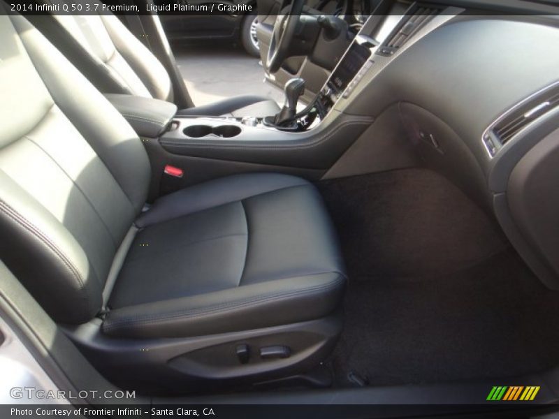 Liquid Platinum / Graphite 2014 Infiniti Q 50 3.7 Premium