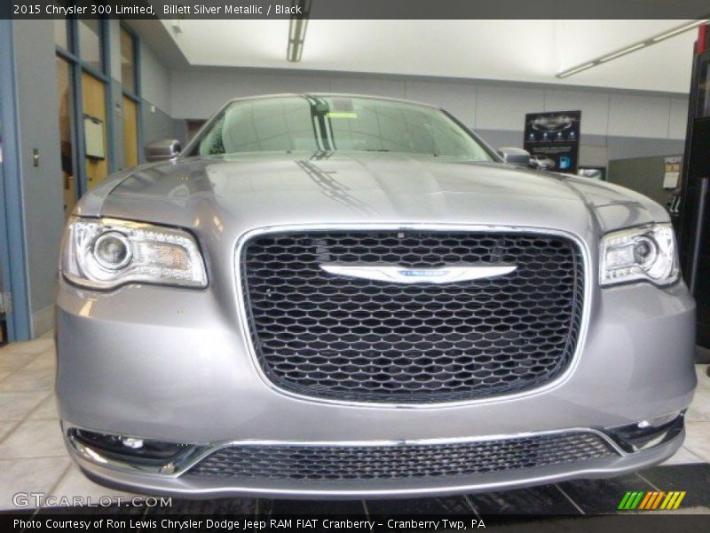 Billett Silver Metallic / Black 2015 Chrysler 300 Limited