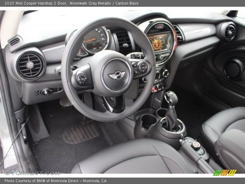 Moonwalk Gray Metallic / Carbon Black 2015 Mini Cooper Hardtop 2 Door