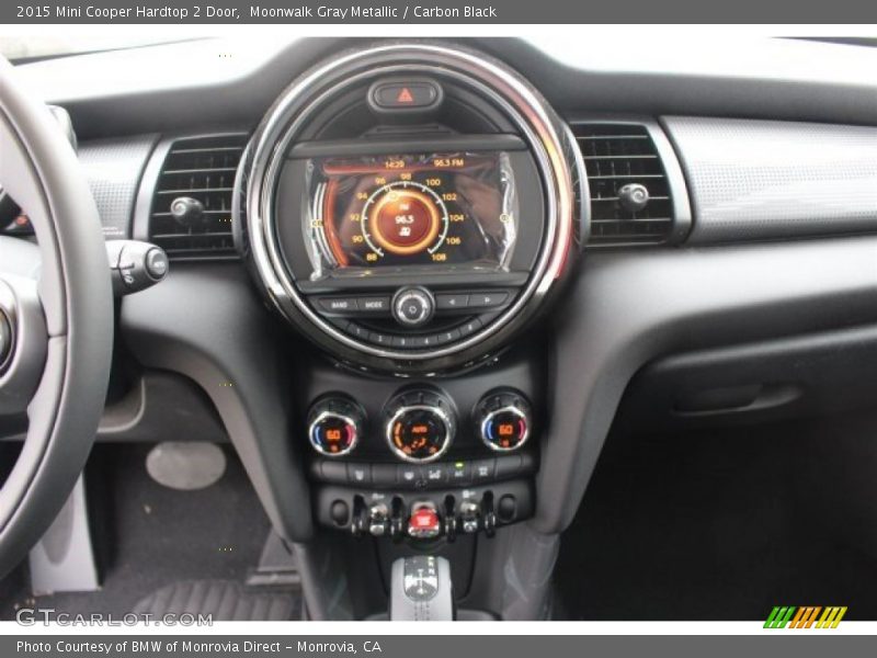 Moonwalk Gray Metallic / Carbon Black 2015 Mini Cooper Hardtop 2 Door