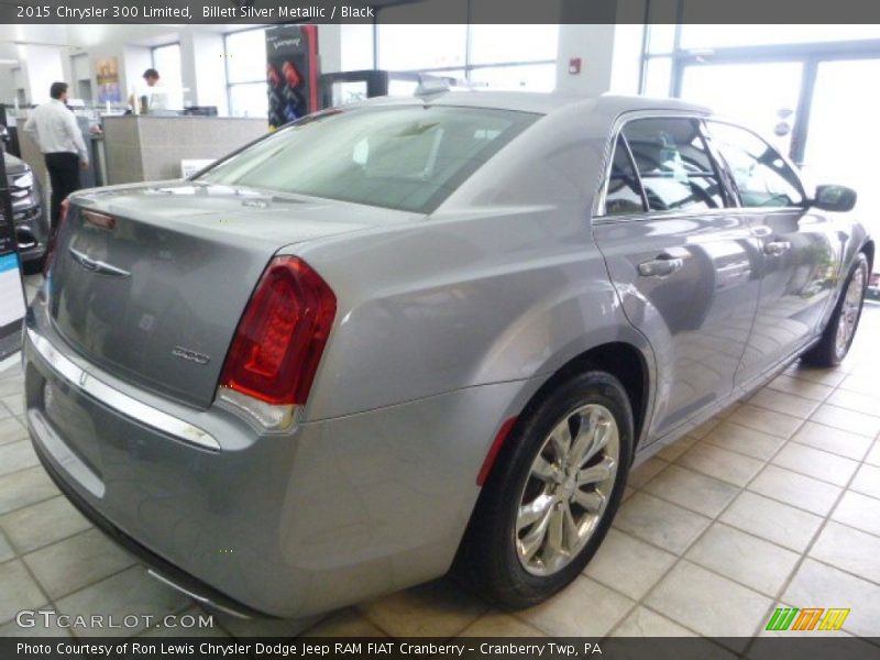 Billett Silver Metallic / Black 2015 Chrysler 300 Limited
