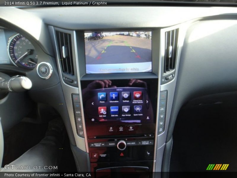 Liquid Platinum / Graphite 2014 Infiniti Q 50 3.7 Premium