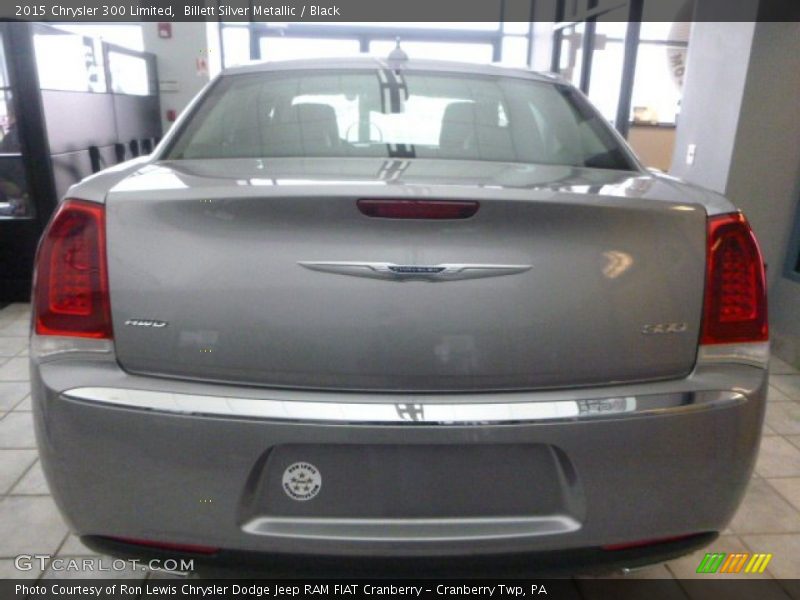 Billett Silver Metallic / Black 2015 Chrysler 300 Limited