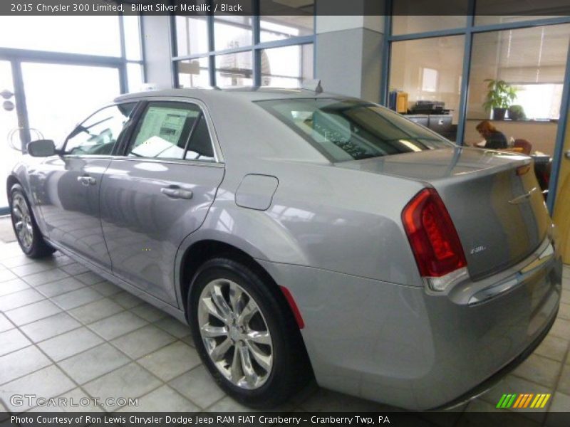 Billett Silver Metallic / Black 2015 Chrysler 300 Limited