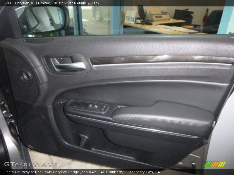 Billett Silver Metallic / Black 2015 Chrysler 300 Limited