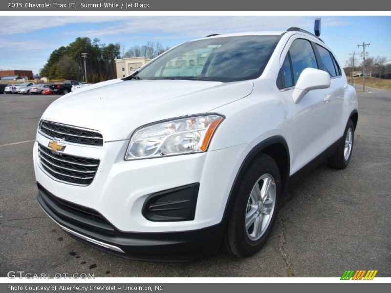 Summit White / Jet Black 2015 Chevrolet Trax LT