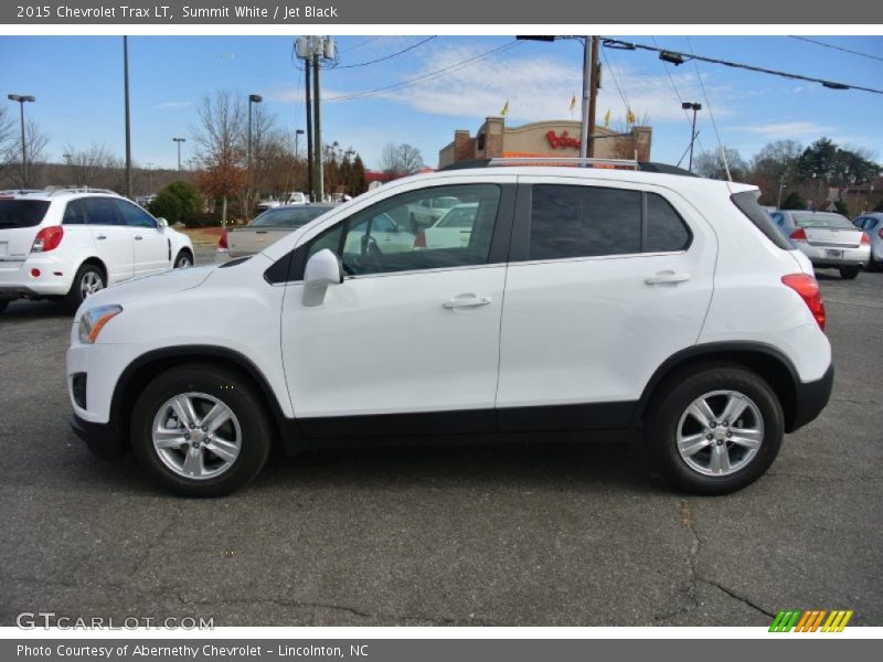 Summit White / Jet Black 2015 Chevrolet Trax LT