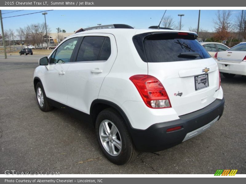 Summit White / Jet Black 2015 Chevrolet Trax LT