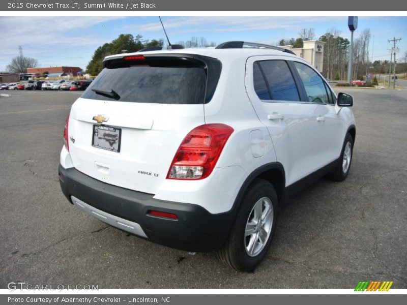 Summit White / Jet Black 2015 Chevrolet Trax LT