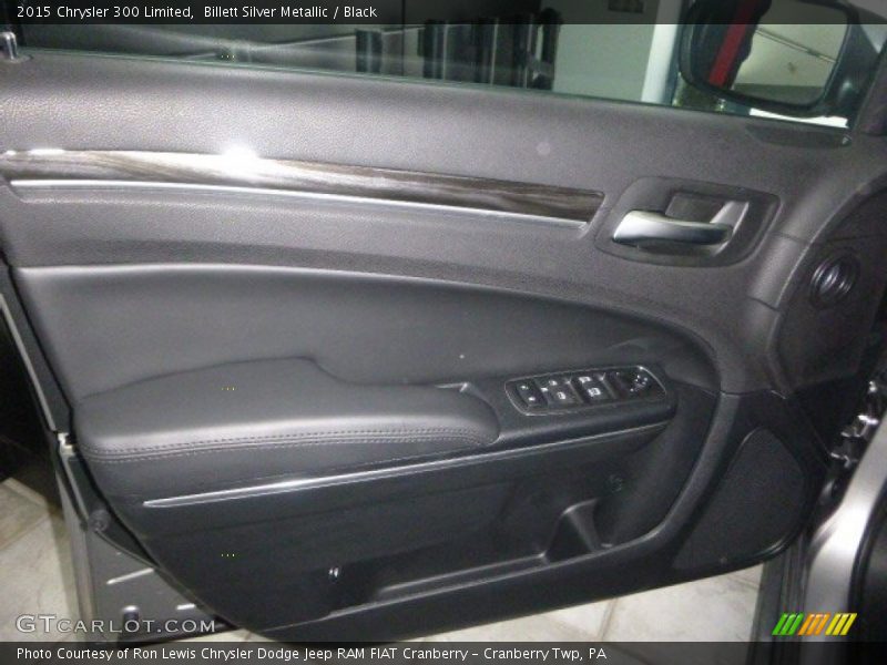 Billett Silver Metallic / Black 2015 Chrysler 300 Limited