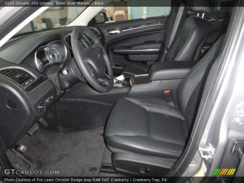 Billett Silver Metallic / Black 2015 Chrysler 300 Limited
