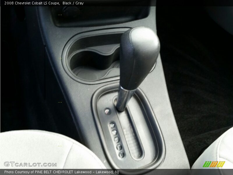 Black / Gray 2008 Chevrolet Cobalt LS Coupe