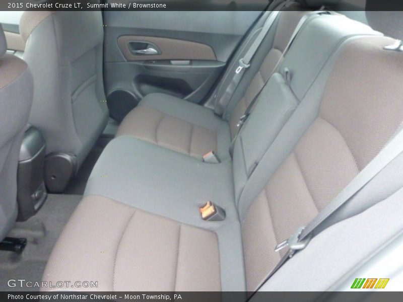 Summit White / Brownstone 2015 Chevrolet Cruze LT