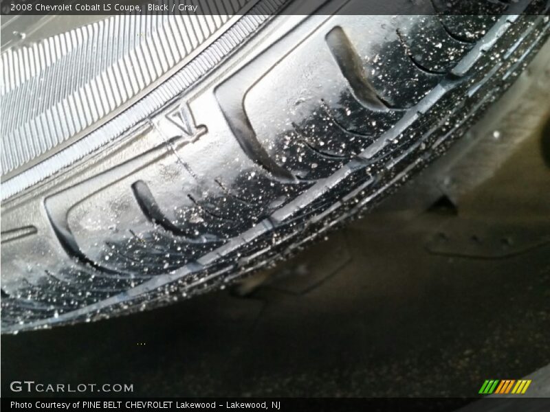 Black / Gray 2008 Chevrolet Cobalt LS Coupe