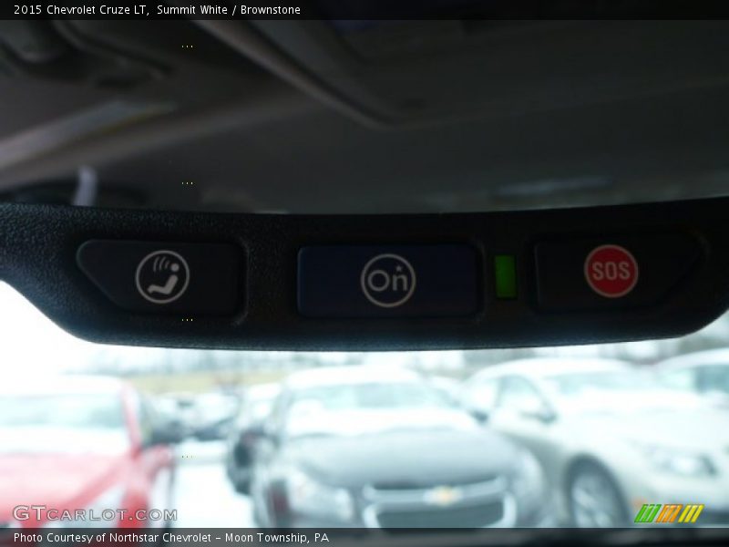 Summit White / Brownstone 2015 Chevrolet Cruze LT