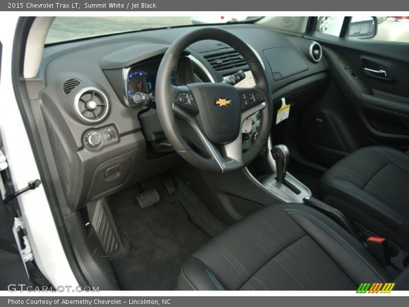 Jet Black Interior - 2015 Trax LT 