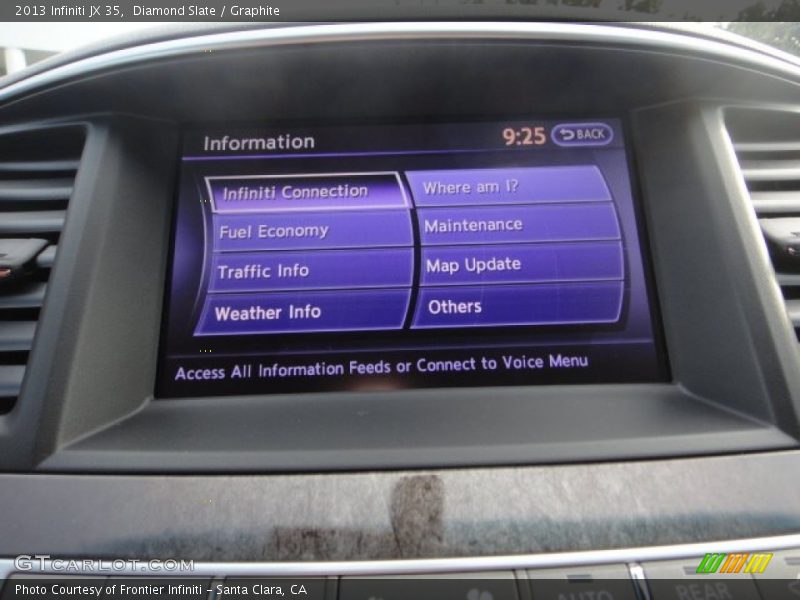 Diamond Slate / Graphite 2013 Infiniti JX 35