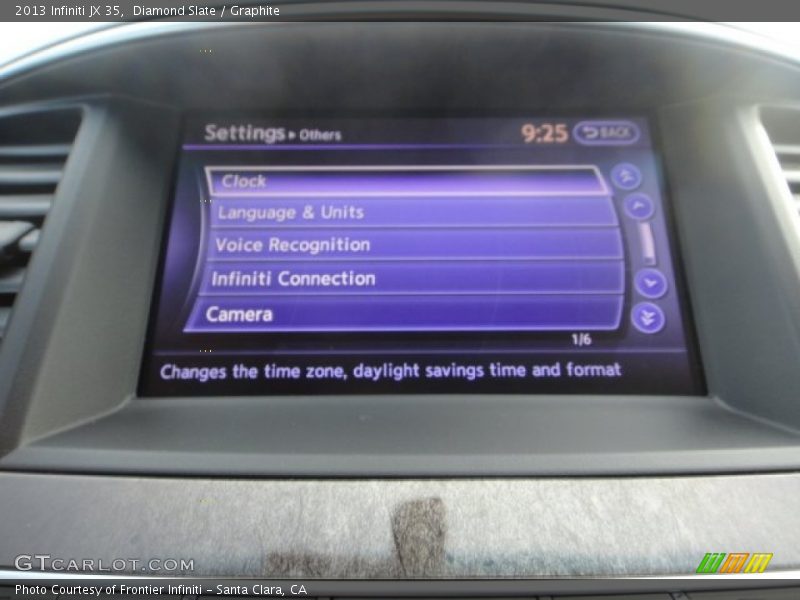 Diamond Slate / Graphite 2013 Infiniti JX 35