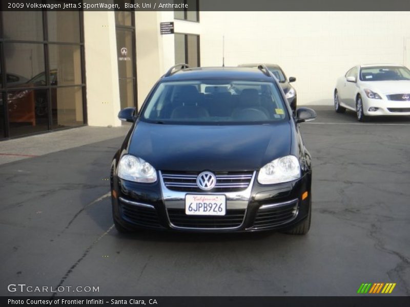 Black Uni / Anthracite 2009 Volkswagen Jetta S SportWagen