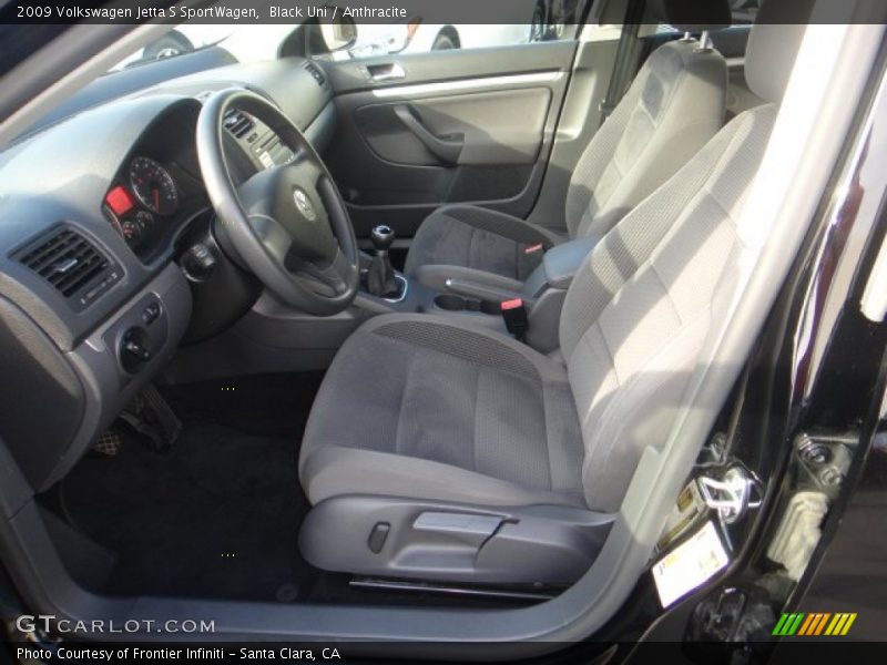 Black Uni / Anthracite 2009 Volkswagen Jetta S SportWagen