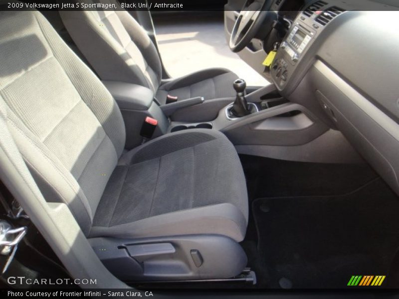 Black Uni / Anthracite 2009 Volkswagen Jetta S SportWagen