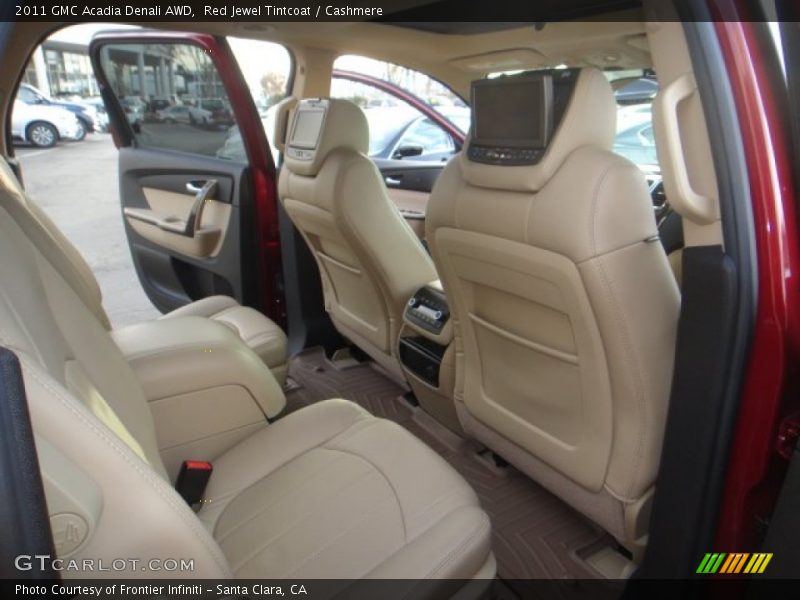 Red Jewel Tintcoat / Cashmere 2011 GMC Acadia Denali AWD