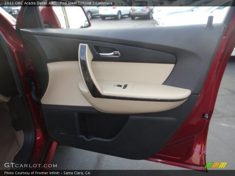 Red Jewel Tintcoat / Cashmere 2011 GMC Acadia Denali AWD