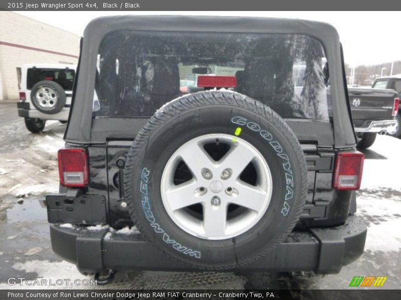Black / Black 2015 Jeep Wrangler Sport 4x4