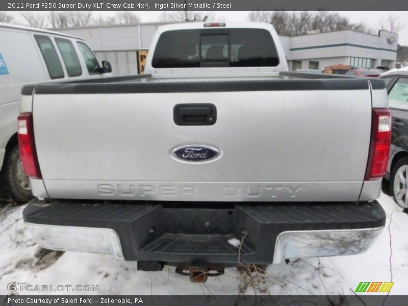 Ingot Silver Metallic / Steel 2011 Ford F350 Super Duty XLT Crew Cab 4x4