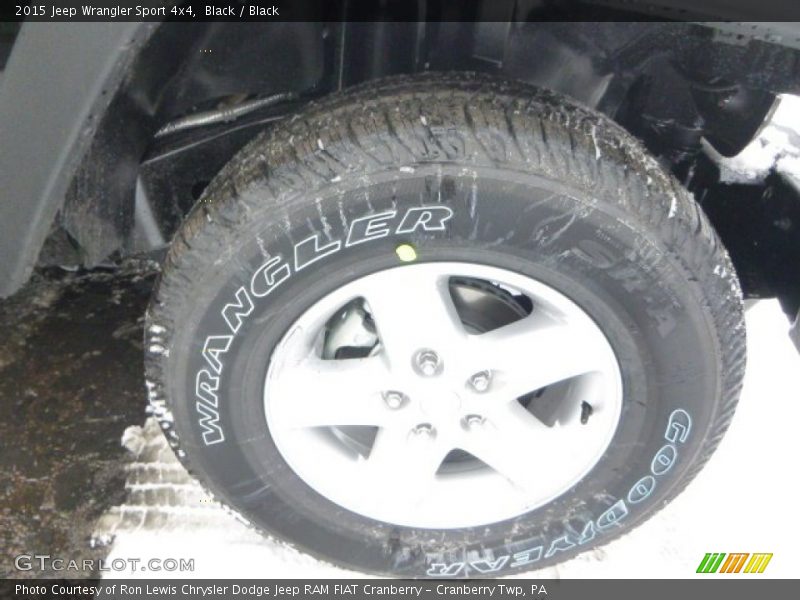 Black / Black 2015 Jeep Wrangler Sport 4x4