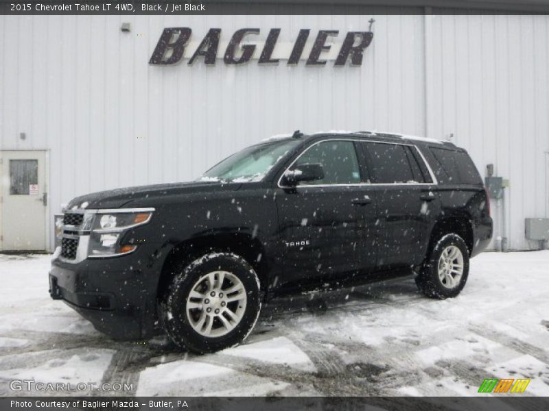 Black / Jet Black 2015 Chevrolet Tahoe LT 4WD
