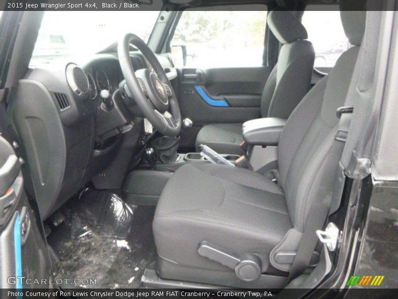 Black / Black 2015 Jeep Wrangler Sport 4x4