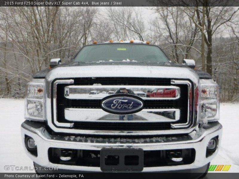Blue Jeans / Steel 2015 Ford F250 Super Duty XLT Super Cab 4x4