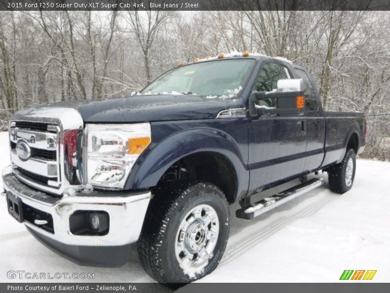 Blue Jeans / Steel 2015 Ford F250 Super Duty XLT Super Cab 4x4