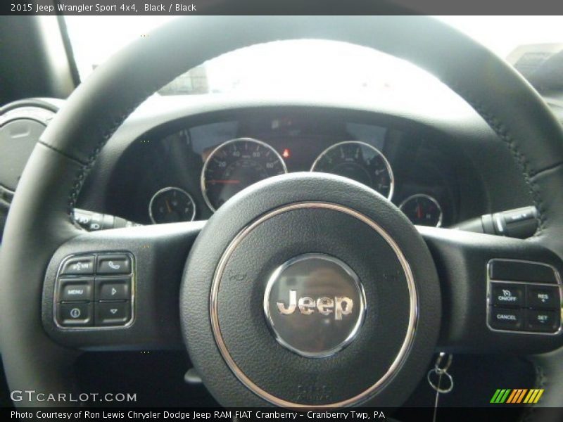 Black / Black 2015 Jeep Wrangler Sport 4x4