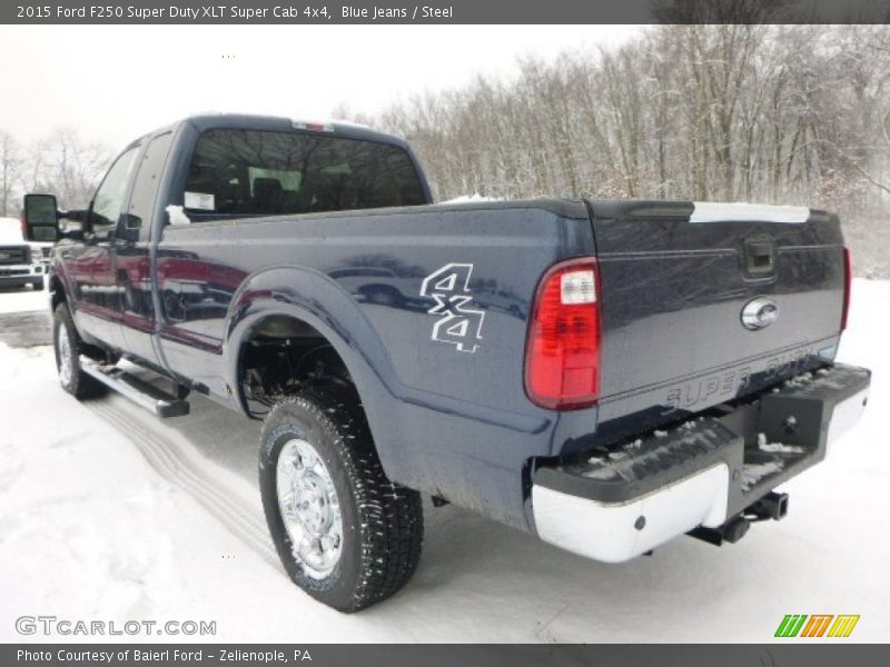 Blue Jeans / Steel 2015 Ford F250 Super Duty XLT Super Cab 4x4