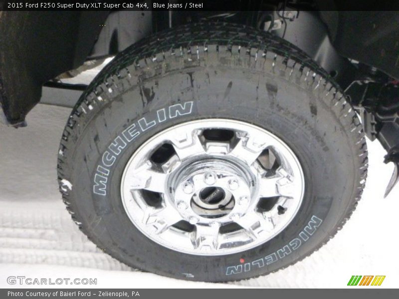 Blue Jeans / Steel 2015 Ford F250 Super Duty XLT Super Cab 4x4