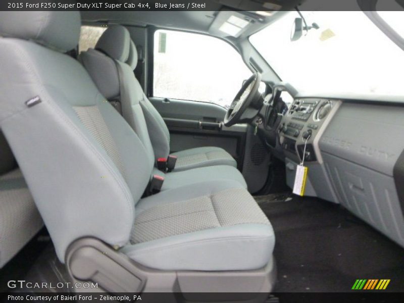 Blue Jeans / Steel 2015 Ford F250 Super Duty XLT Super Cab 4x4