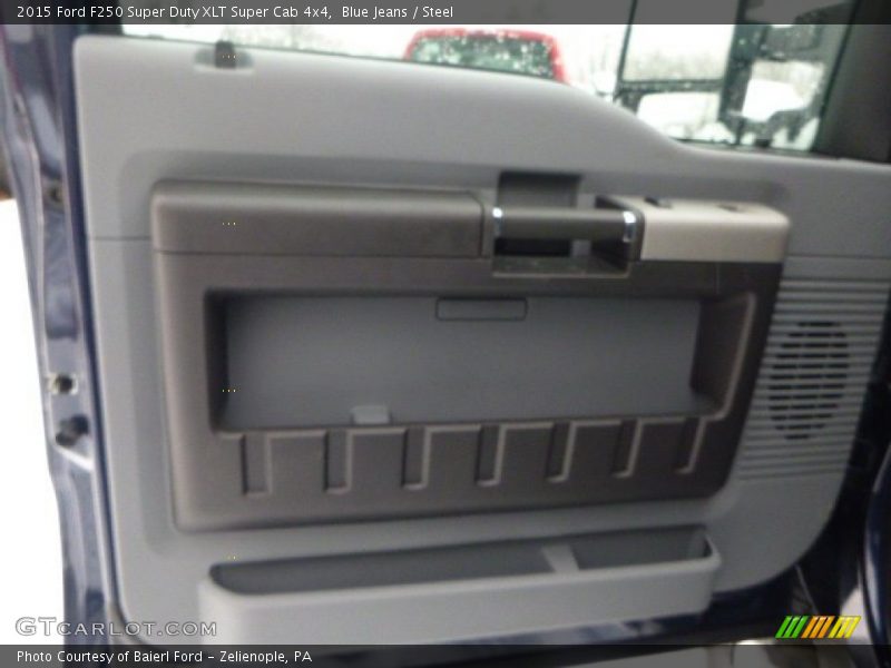 Blue Jeans / Steel 2015 Ford F250 Super Duty XLT Super Cab 4x4
