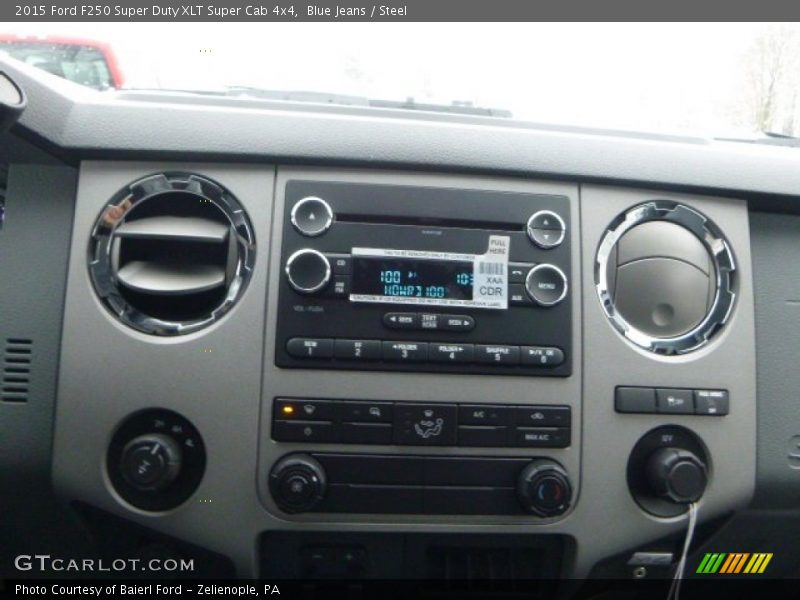 Blue Jeans / Steel 2015 Ford F250 Super Duty XLT Super Cab 4x4