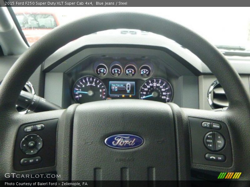 Blue Jeans / Steel 2015 Ford F250 Super Duty XLT Super Cab 4x4