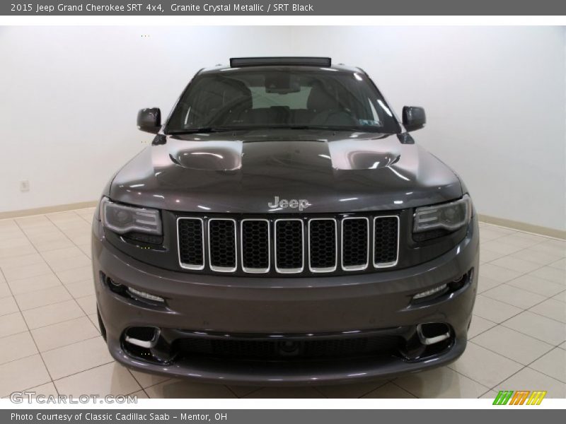 Granite Crystal Metallic / SRT Black 2015 Jeep Grand Cherokee SRT 4x4